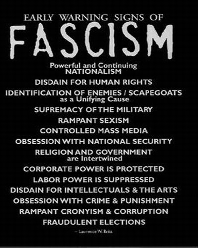 Fascism-Early Warning Signs