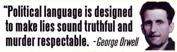 Orwell on Political Language