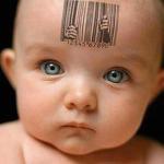 Baby Forhead Barcode